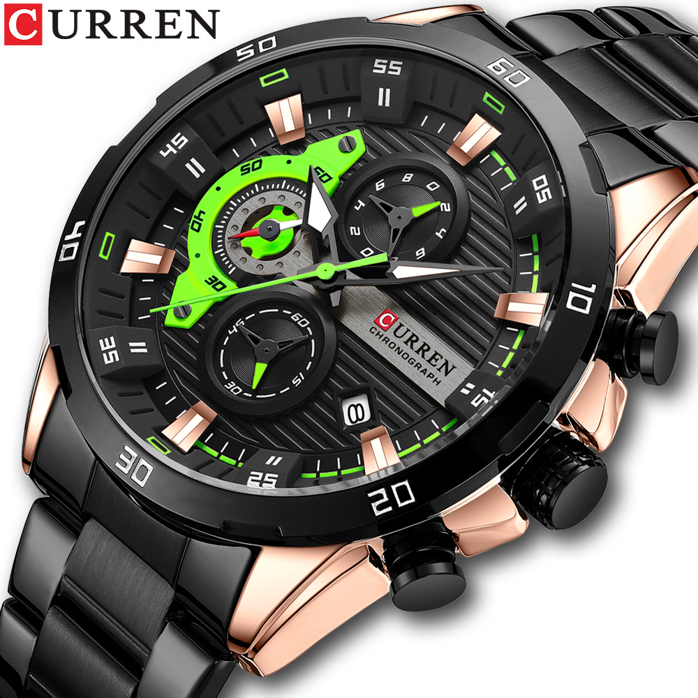 Jewelry Inspired Watches - Watches For Men CURREN Man WristWatch