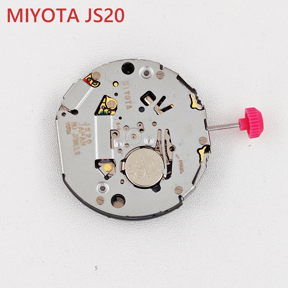 Jewels In Quartz Watches - Japan Miyota JS20 Quartz Watch Movement