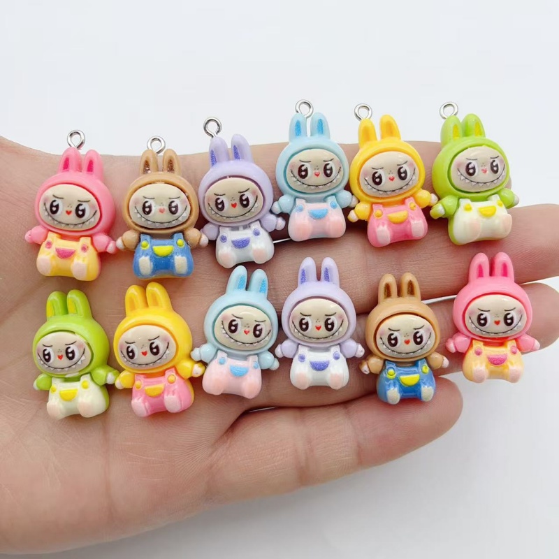 Jewelry & Watches Vitopoulos Reviews - 10Pcs Kawaii Rabbit Strawberry House Resin