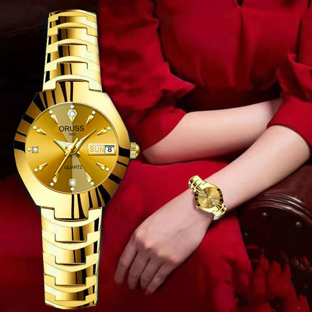 High Jewelry Watches - ORUSS Hot Brand Ladies' Watch High