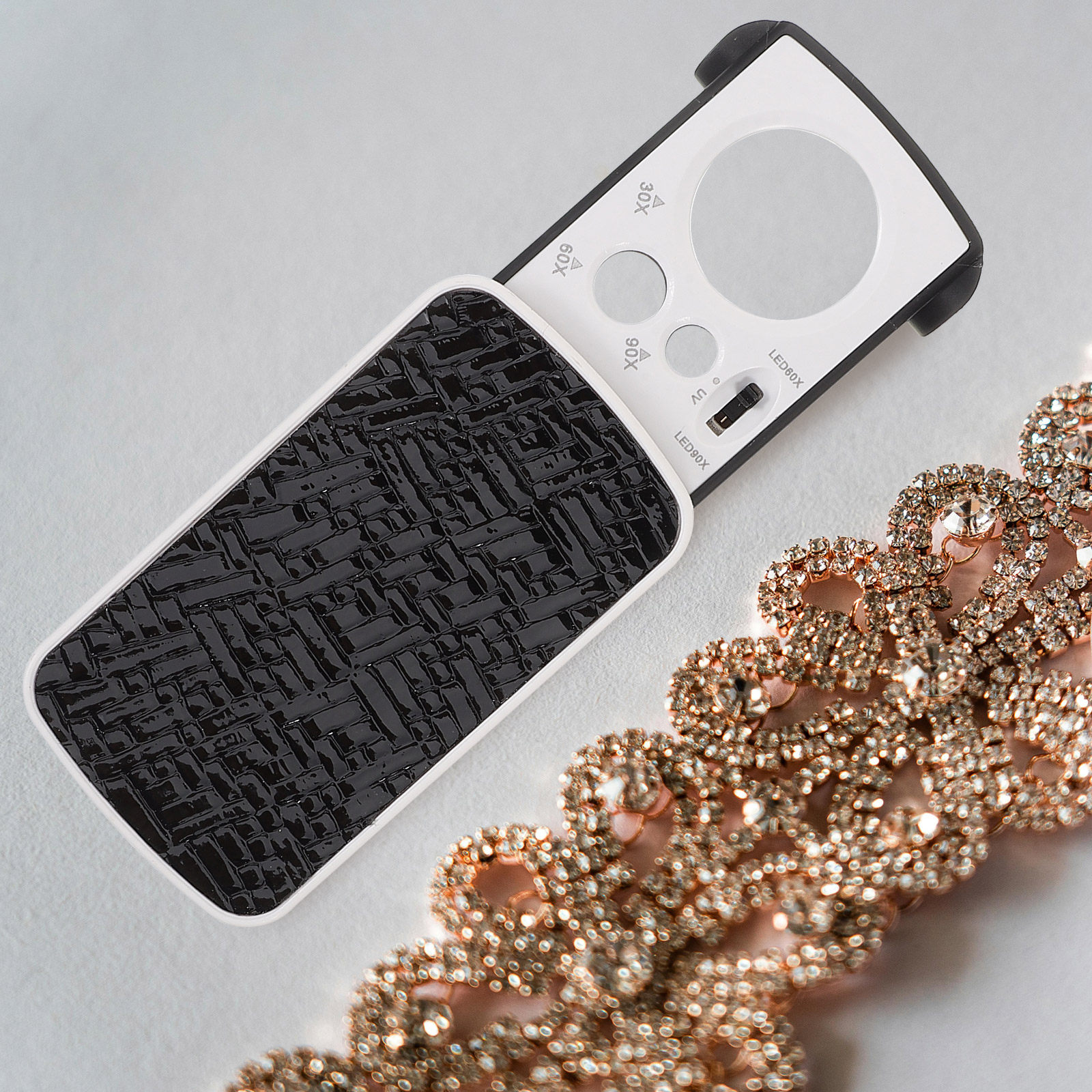 2Pcs LED Magnifying Glass Illu - Collectors Coins Jewelry & Watches Of Smithtown Photos review and price