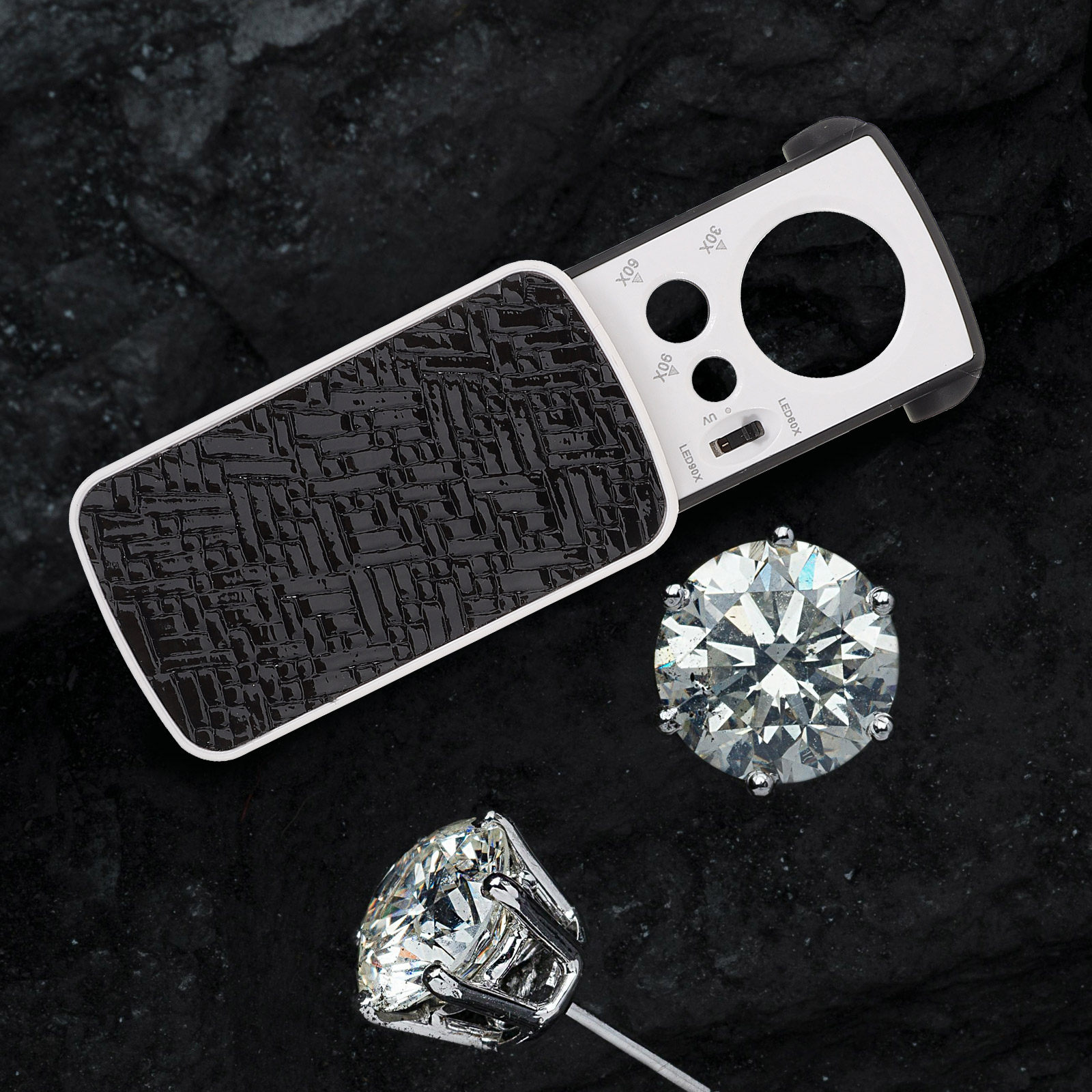 2Pcs LED Magnifying Glass Illu - Collectors Coins Jewelry & Watches Of Smithtown Photos review and price