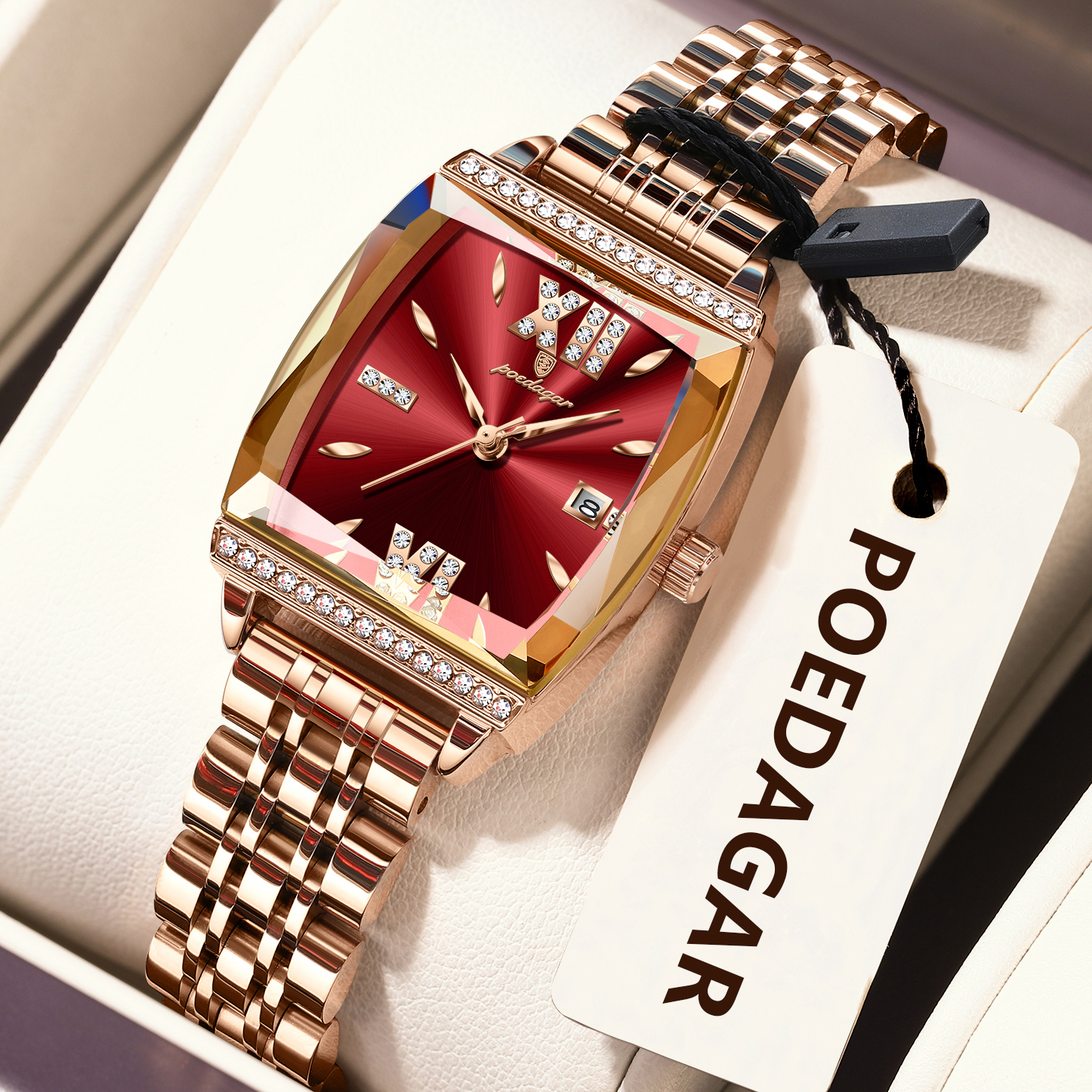 POEDAGAR Fashion Watch For Wom - High Jewelry Watches review and price