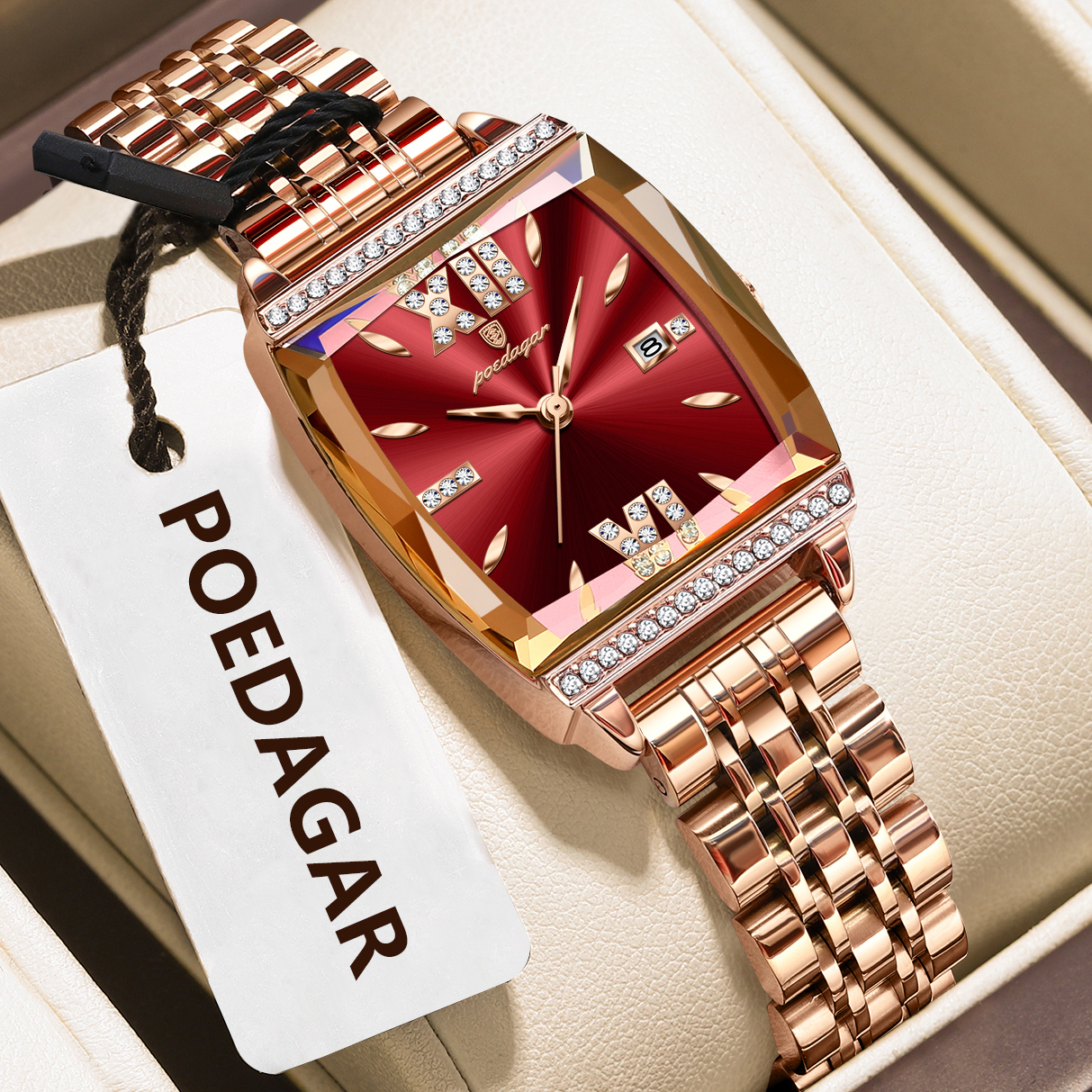POEDAGAR Fashion Watch For Wom - High Jewelry Watches review and price