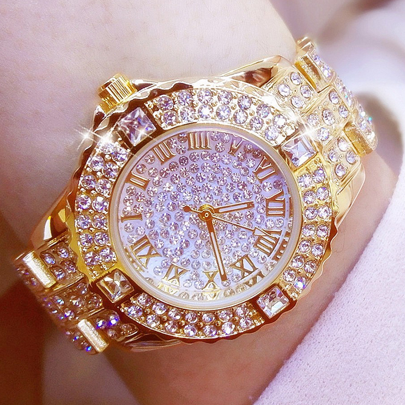 Luxury Shiny Fine Zircon Quart - Jewels In Quartz Watches review and price