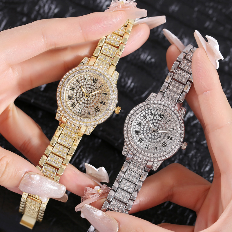 Luxury Shiny Fine Zircon Quart - Jewels In Quartz Watches review and price