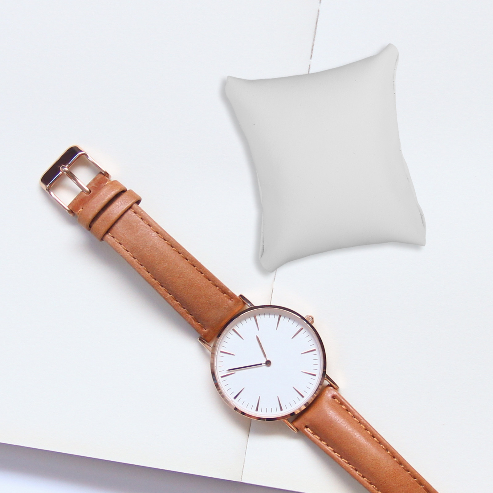 6Pcs Watch Pillow Set PU Watch - Jewelry With Watches review and price