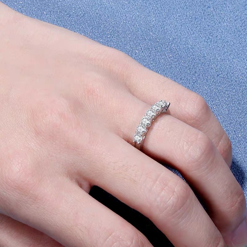 YHAMNI GRA 0.7CT All Moissanit - Moissanite Ring review and price