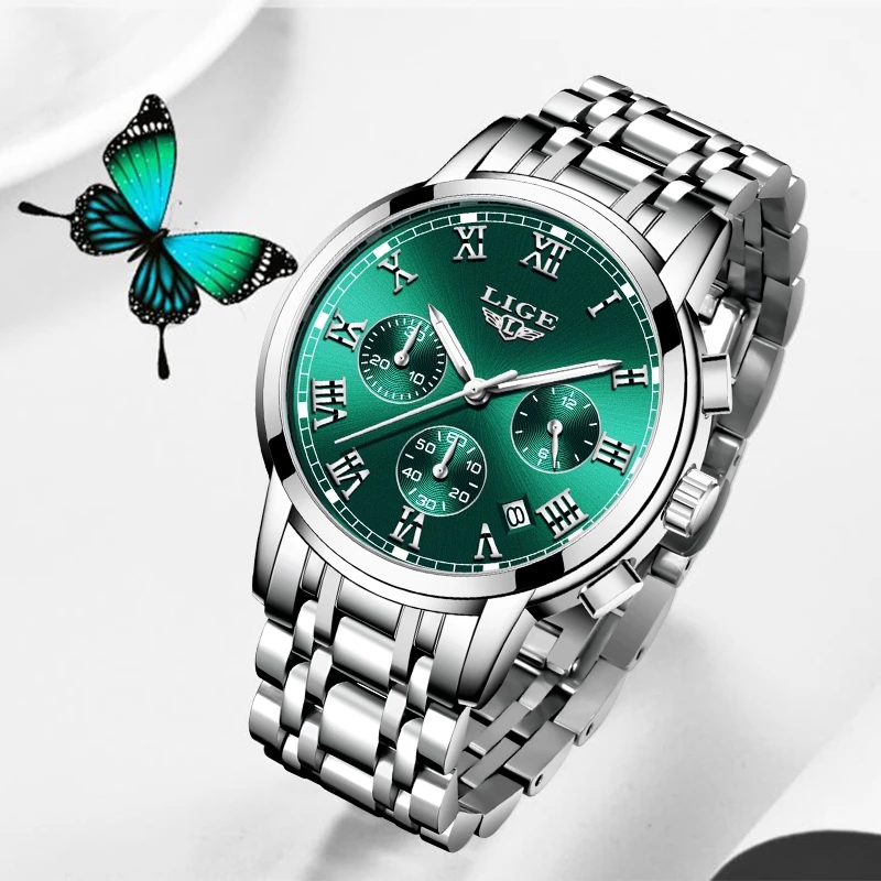LIGE 2024 New Fashion Women Wa - Jewelry Watches Women review and price