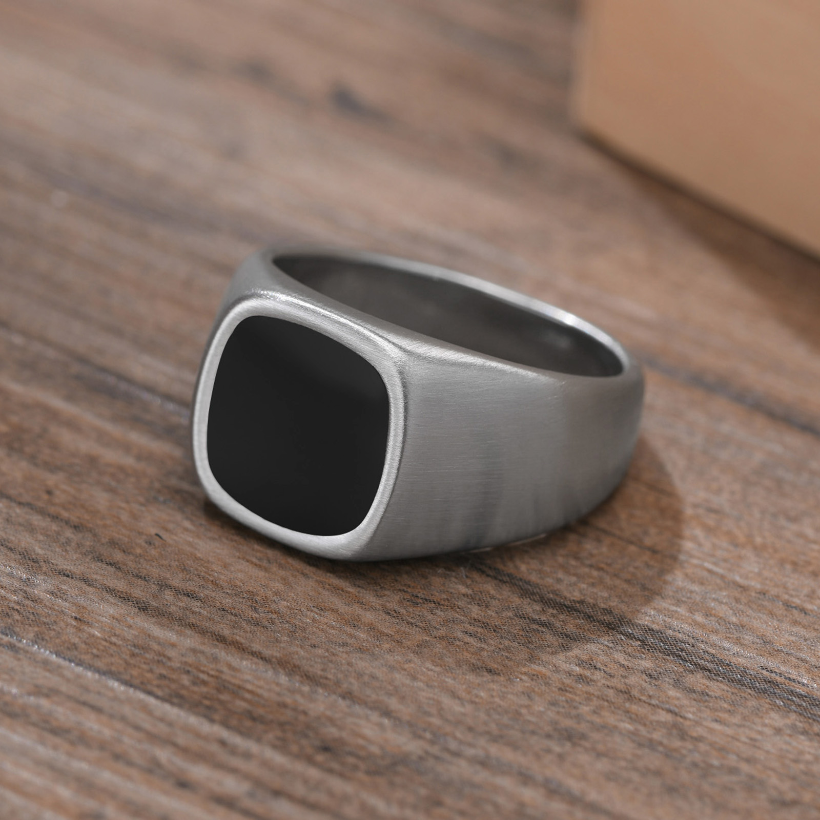 Men Stainless Steel Signet Rin - Mens Signet Ring review and price