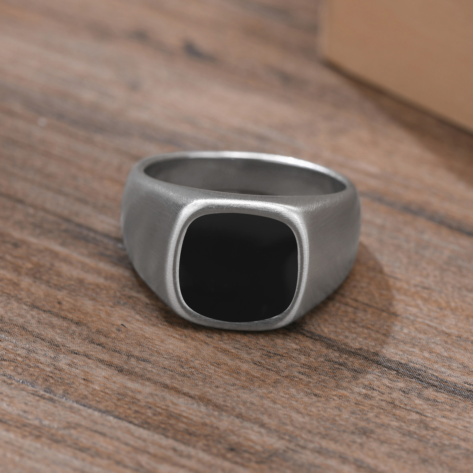 Men Stainless Steel Signet Rin - Mens Signet Ring review and price