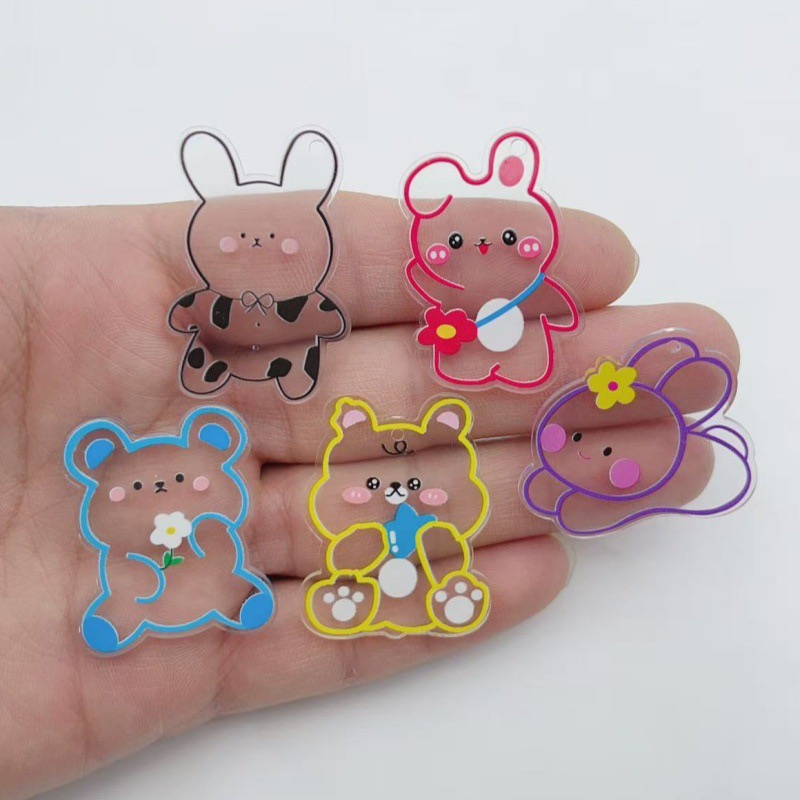 10pcs acrylic transparent cart - Necklace Pendant review and price