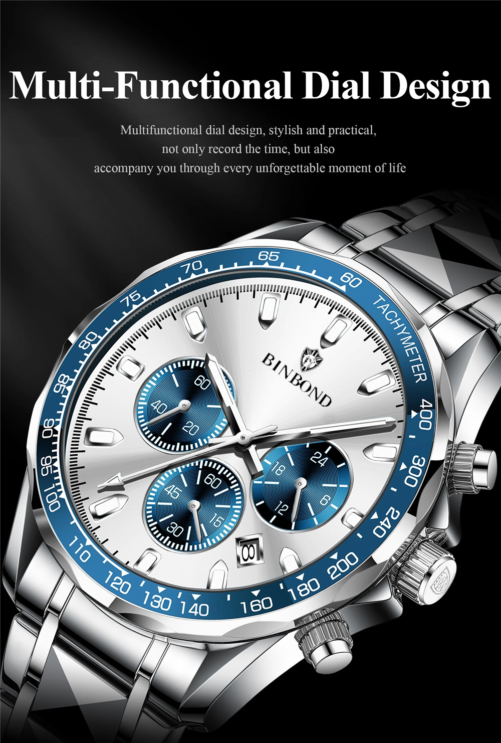 Sports New Men Chornograph Wat - Jewelry Inspired Watches review and price