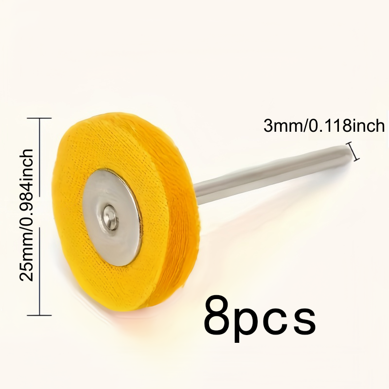 8Pcs 3mm Yellow Polishing Clot - Jewelry With Watches review and price