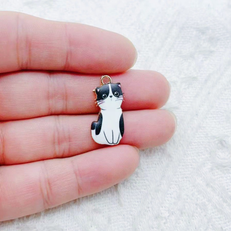 12pcs Cartoon Alloy Drip Oil C - Necklace Pendant review and price