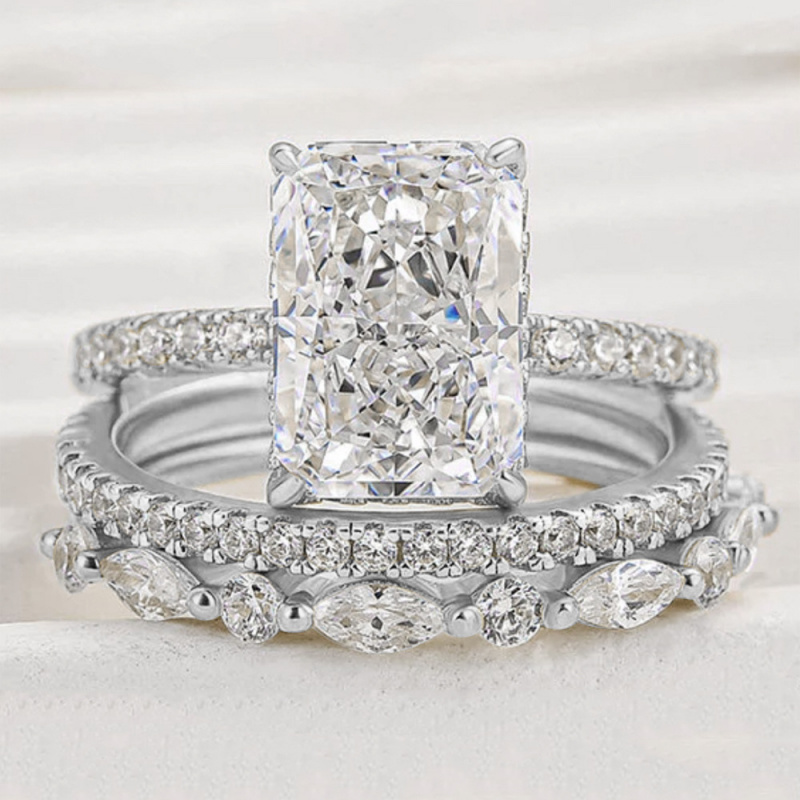 Gold Plated Coppers925Sterling - Moissanite Ring review and price