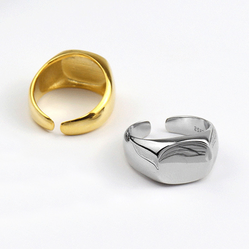 925 Sterling Silver Men Ring S - Mens Signet Ring review and price