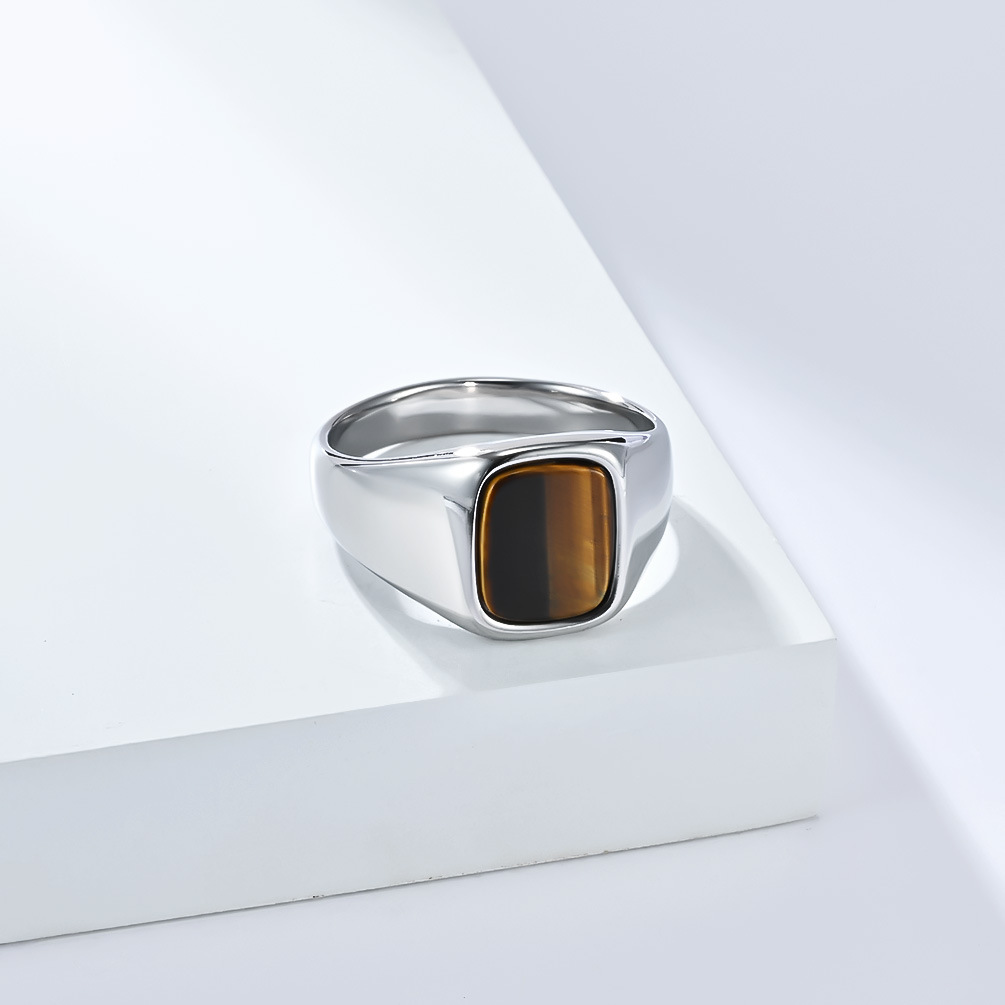 New Fashion Vintage Stainless  - Mens Signet Ring review and price