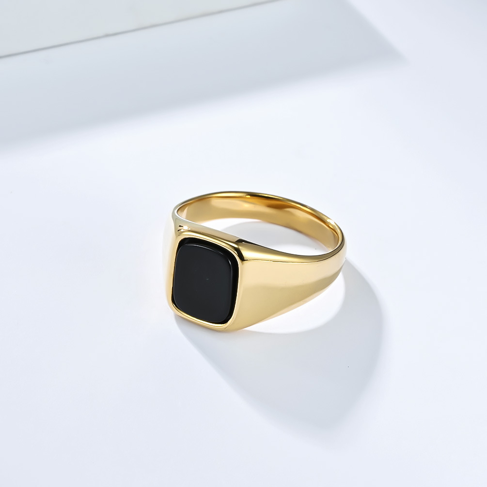 New Fashion Vintage Stainless  - Mens Signet Ring review and price