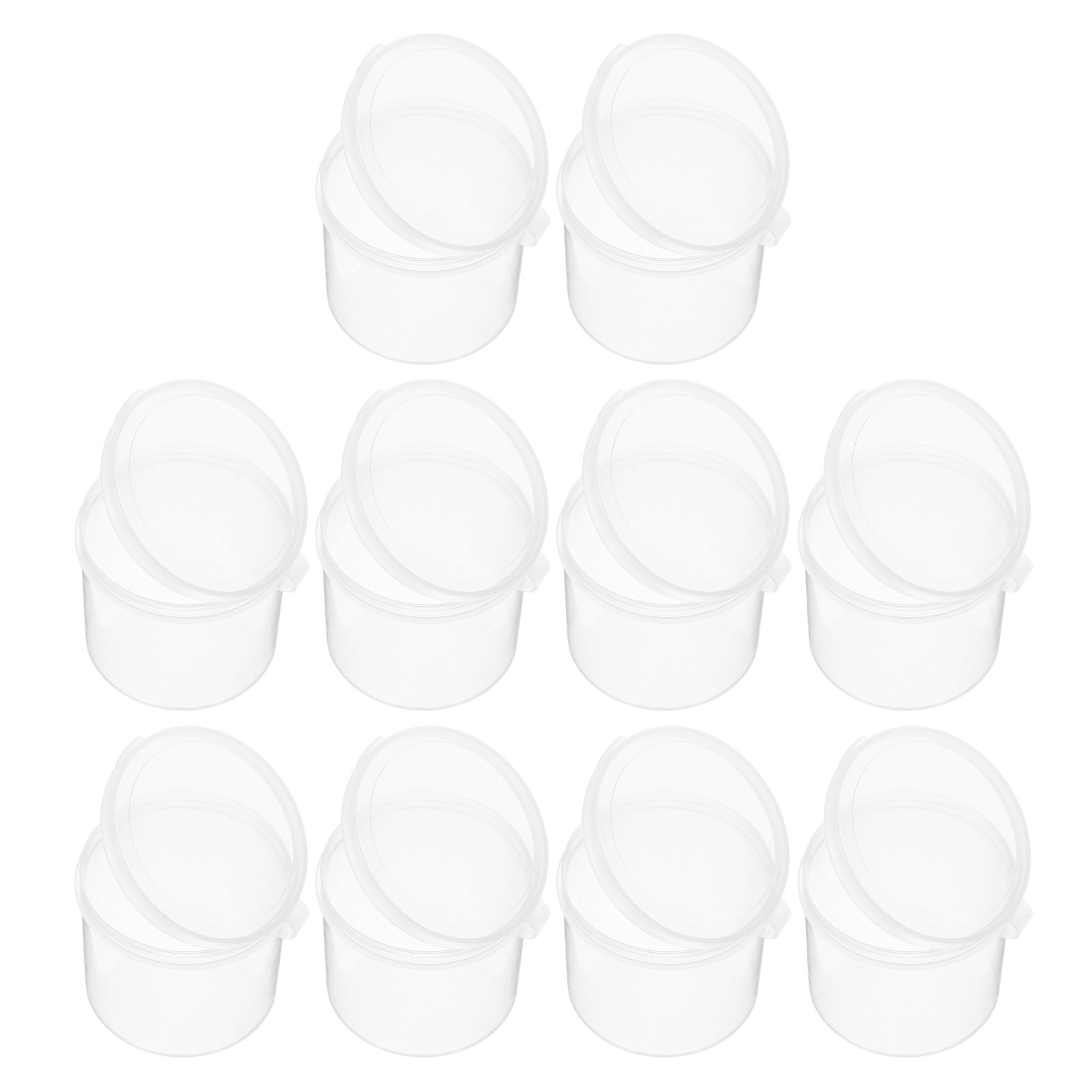 10Pcs Round Clear Plastic Stor - Collectors Coins Jewelry & Watches Of Smithtown Photos review and price