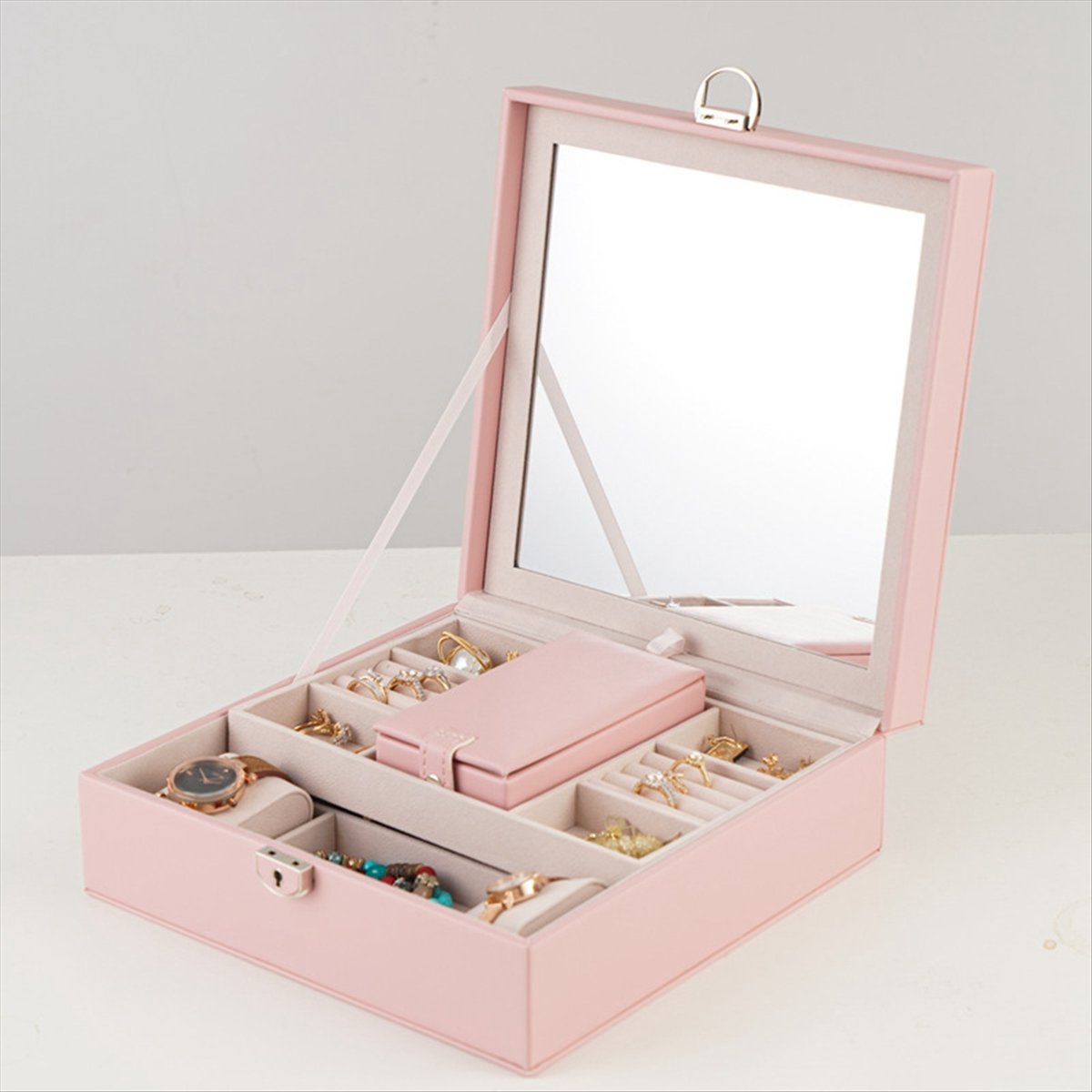 ABQR Girly Pink Jewelry Box Je - Jewelry & Watches Vitopoulos Reviews review and price