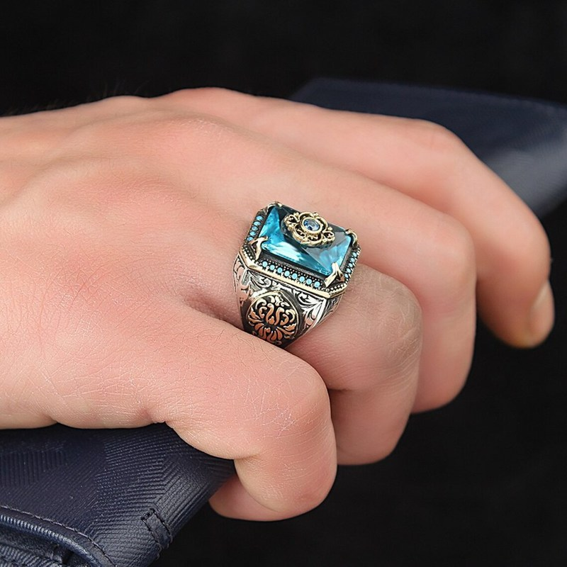 Retro Handmade Turkish Signet  - Mens Signet Ring review and price