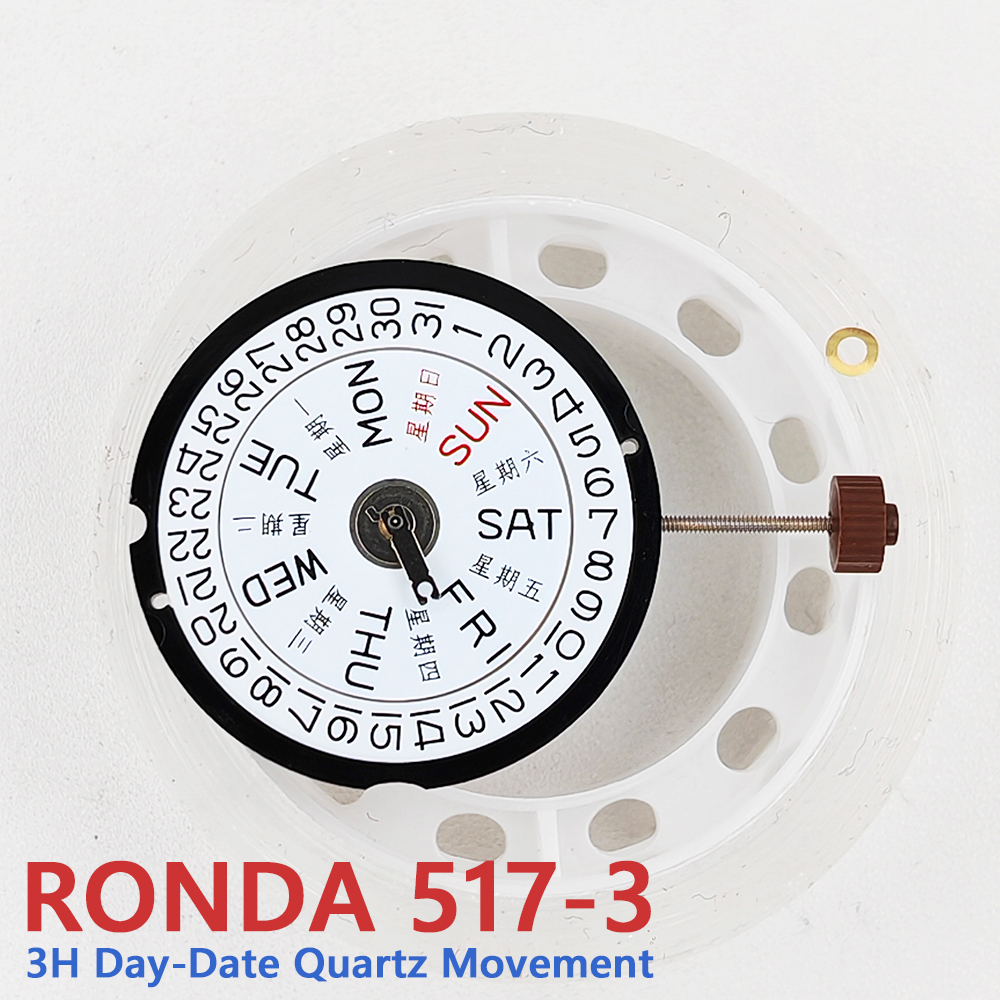 RONDA 517 Quartz Watch Movemen - Jewels In Quartz Watches review and price