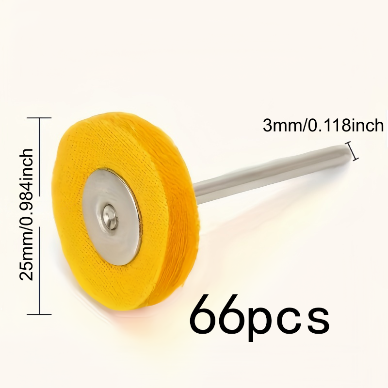 66Pcs 3mm Yellow Polishing Clo - Jewelry With Watches review and price