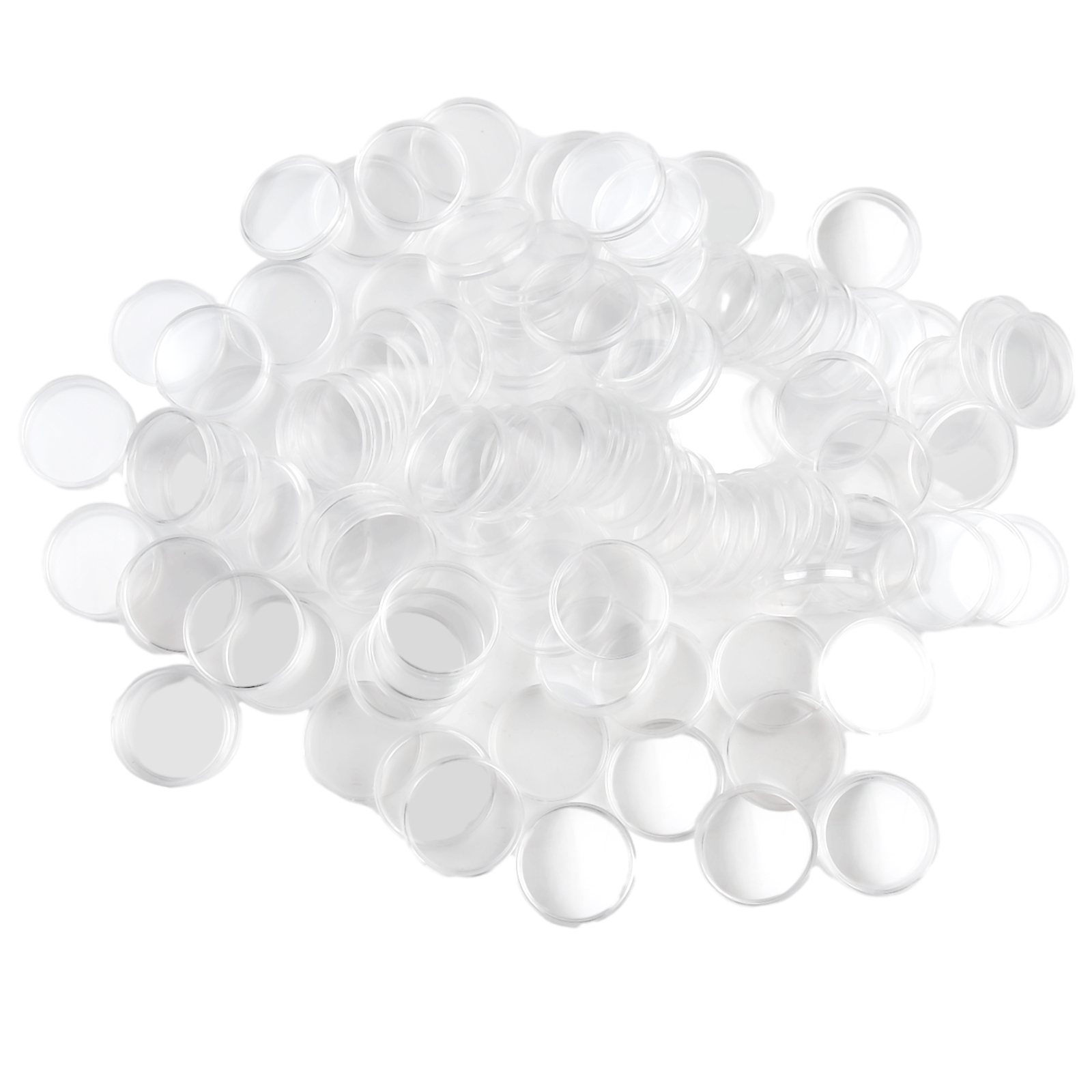 100 Clear Plastic Coin Capsule - Collectors Coins Jewelry & Watches Of Smithtown Photos review and price