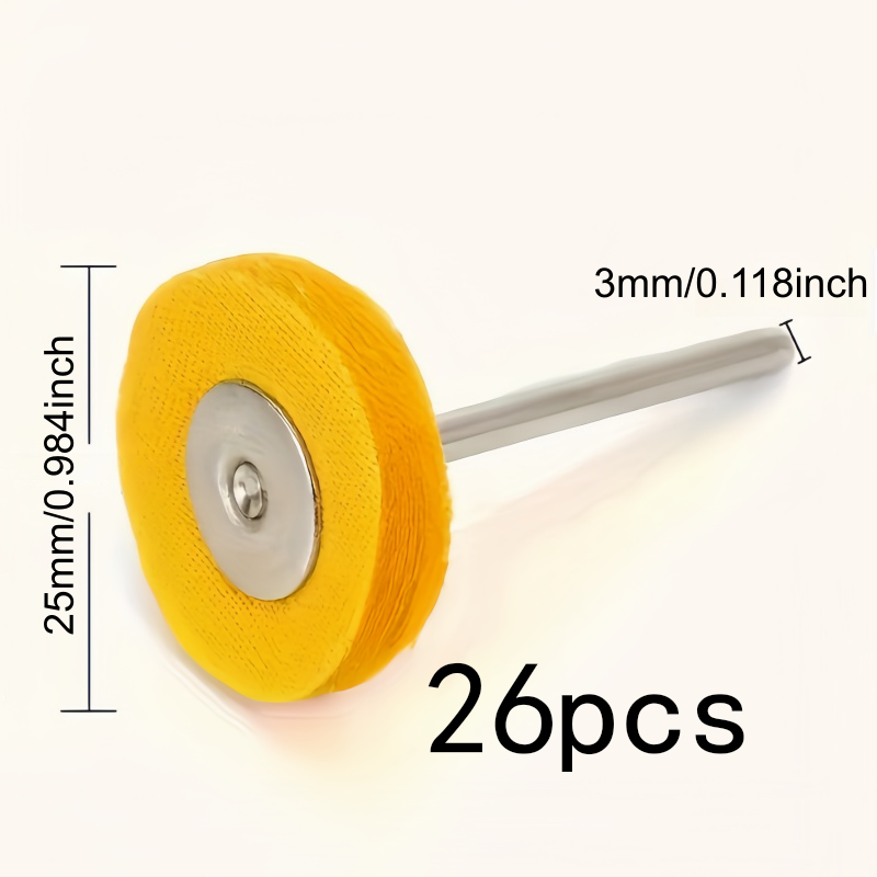 26Pcs 3mm Yellow Polishing Clo - Jewelry With Watches review and price