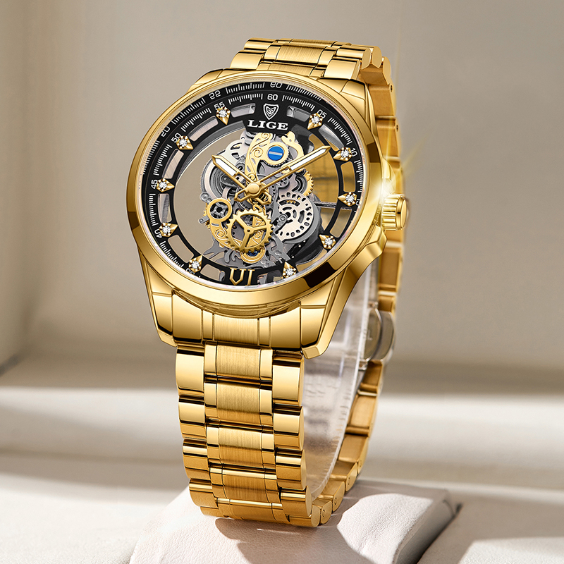2026 LIGE Men Watch Skeleton A - Jewelry Inspired Watches review and price