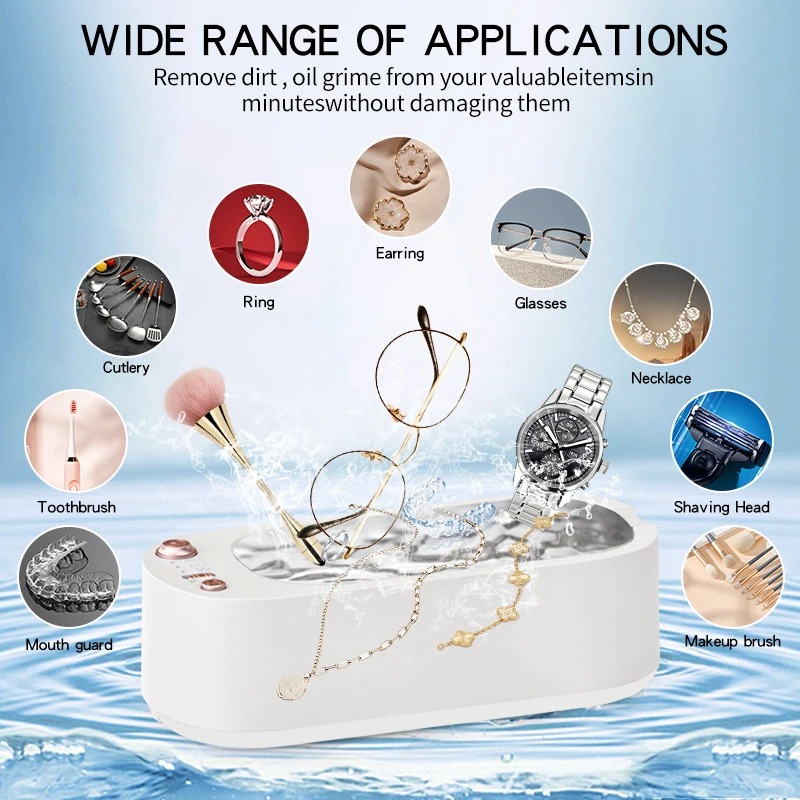 USB Rechargeable Ultrasonic Cl - High Jewelry Watches review and price