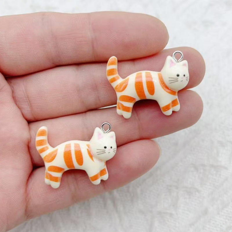 10pcs resin cartoon cat animal - Necklace Pendant review and price