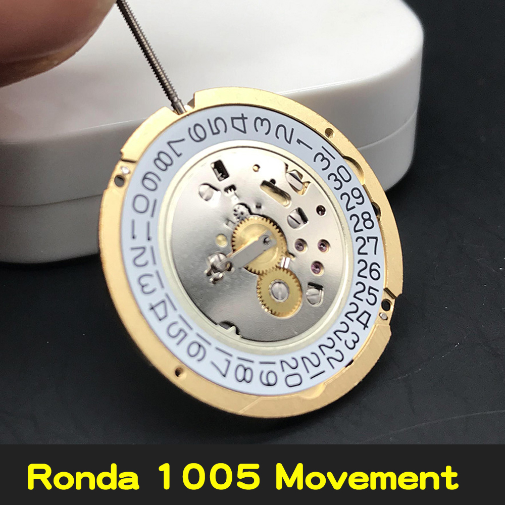 Ronda 1005 Quartz Watch Moveme - Jewels In Quartz Watches review and price