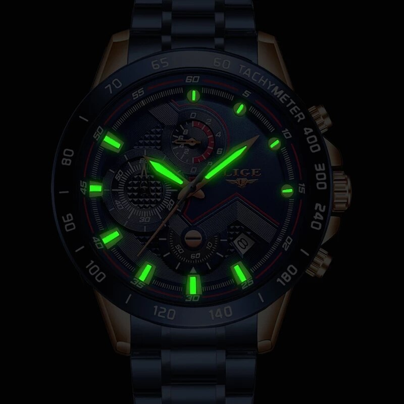 LIGE New Fashion Watches Men S - Jewelry Inspired Watches review and price