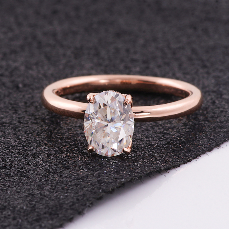 Provence 925 Silver Hidden Hal - Moissanite Ring review and price