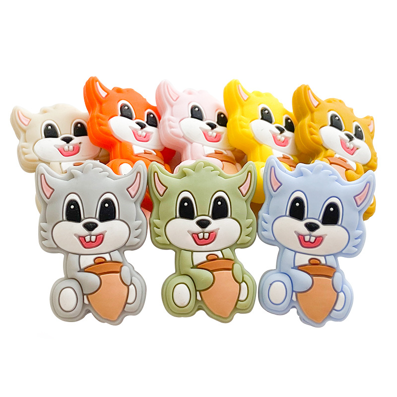 10pcs New Silicone Beads Carto - Pacific Jewelry & Watches Los Angeles review and price
