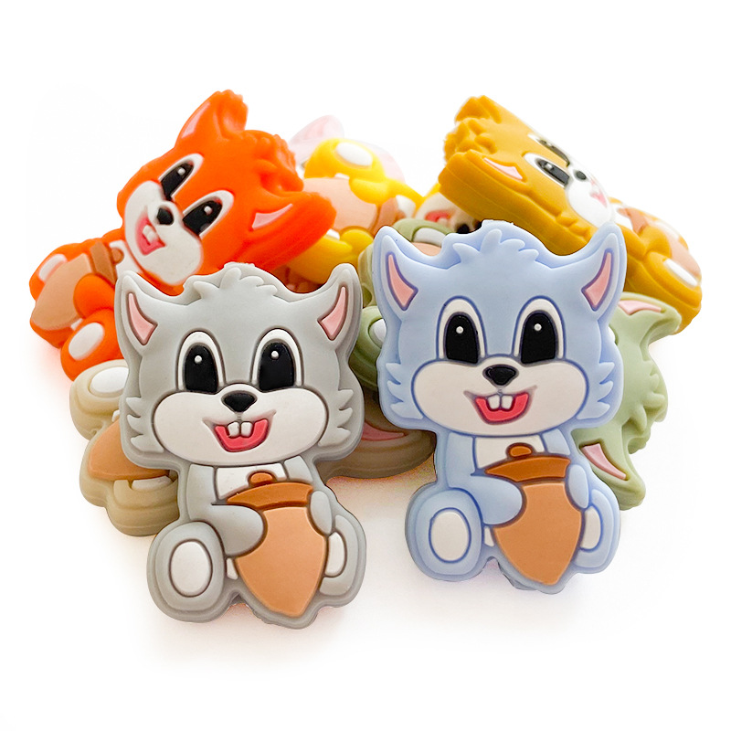 10pcs New Silicone Beads Carto - Pacific Jewelry & Watches Los Angeles review and price