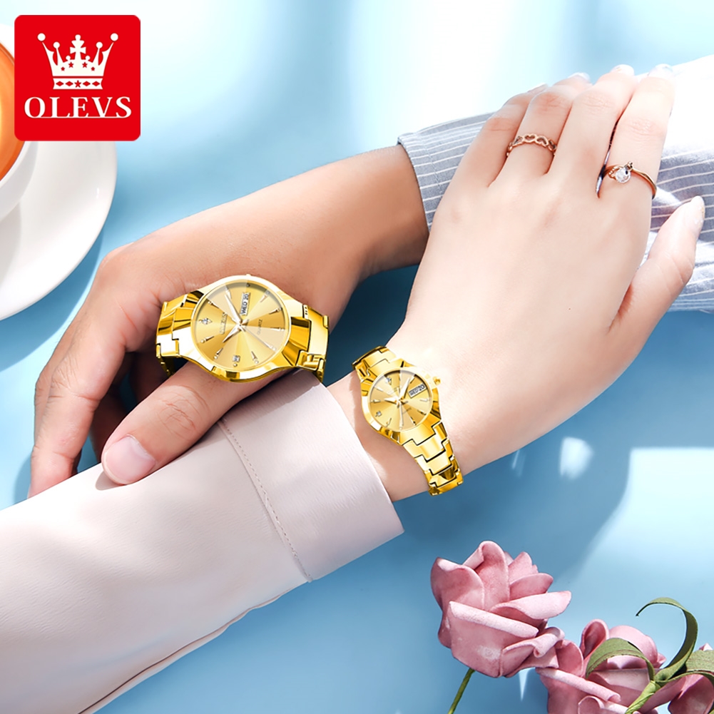 OLEVS TOP Brand Gold Watches f - Jewelry Inspired Watches review and price