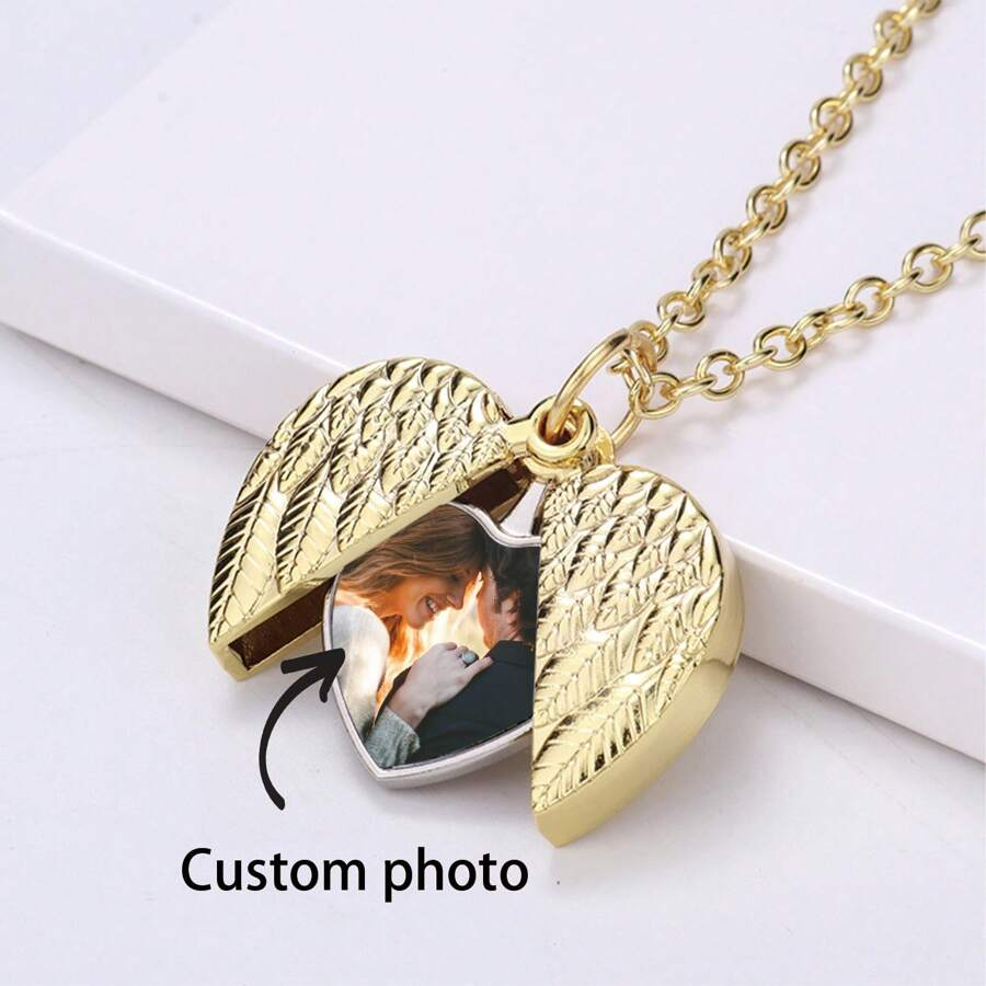Custom photo pendant commemora - Necklace Pendant review and price