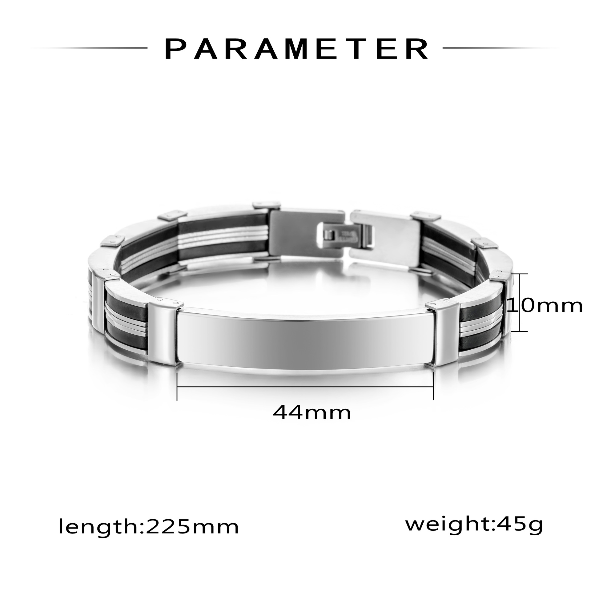 Punk Custom TEXT Name Men Stai - Jewelry Watches Women review and price