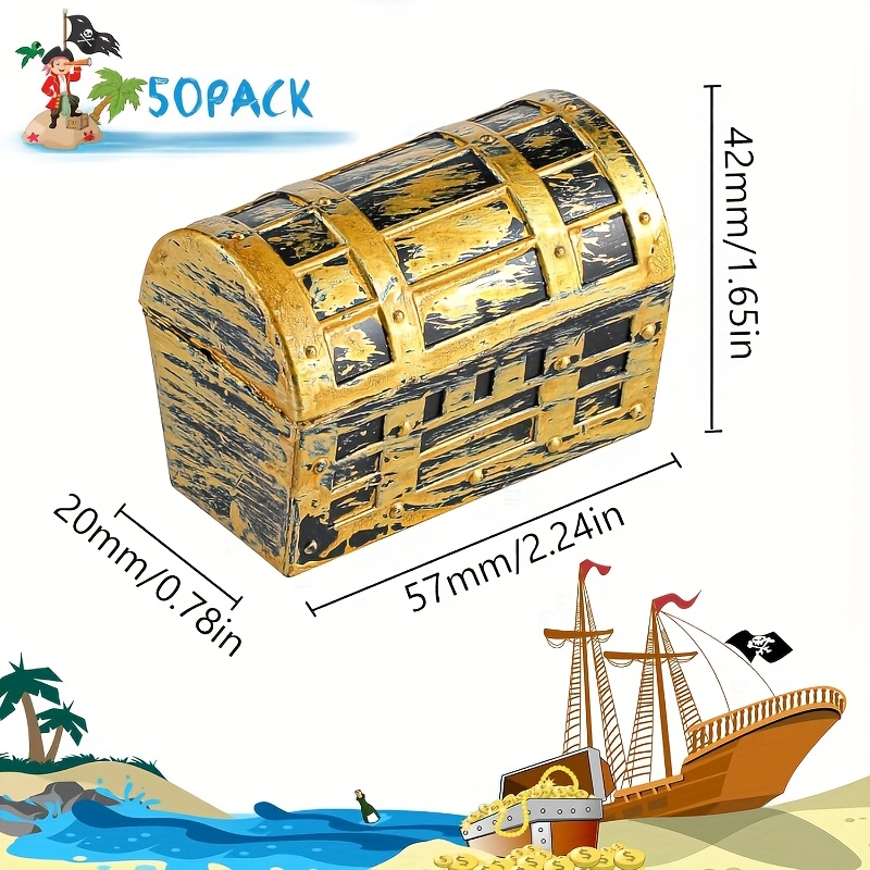 24/50pcs Halloween Pirate Trea - Jewelry & Watches Vitopoulos Reviews review and price