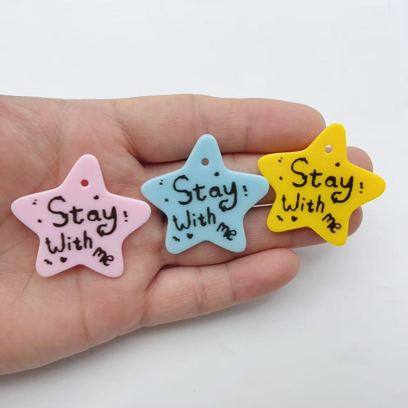 10pcs Pentagram Resin Small Ac - Necklace Pendant review and price