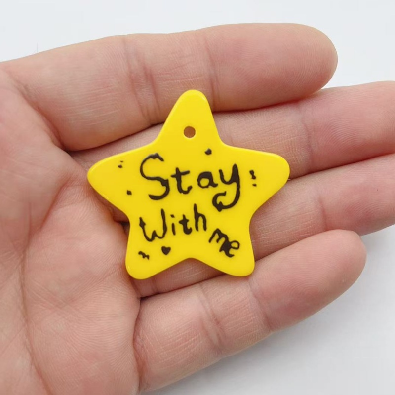 10pcs Pentagram Resin Small Ac - Necklace Pendant review and price