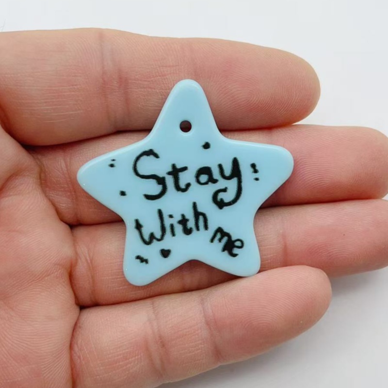 10pcs Pentagram Resin Small Ac - Necklace Pendant review and price