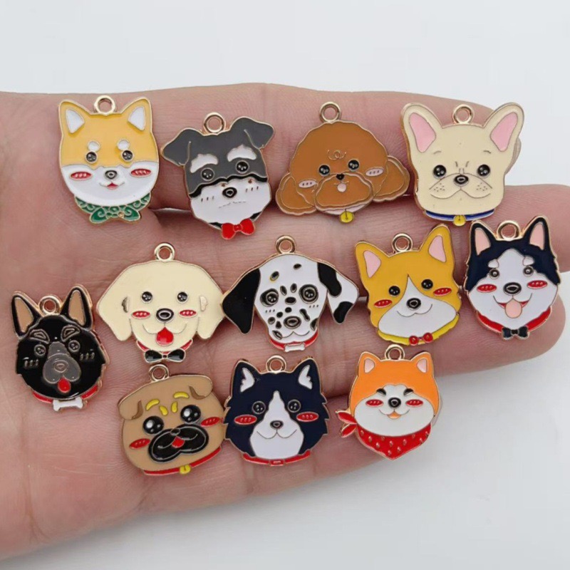 12pcs cartoon pet spotted dog  - Jewelry & Watches Vitopoulos Reviews review and price