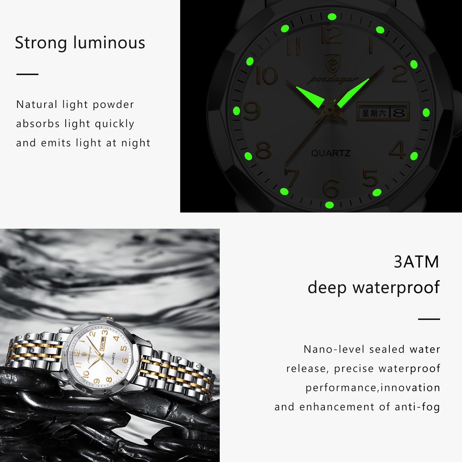 POEDAGAR Elegant Ladies Watche - High Jewelry Watches review and price