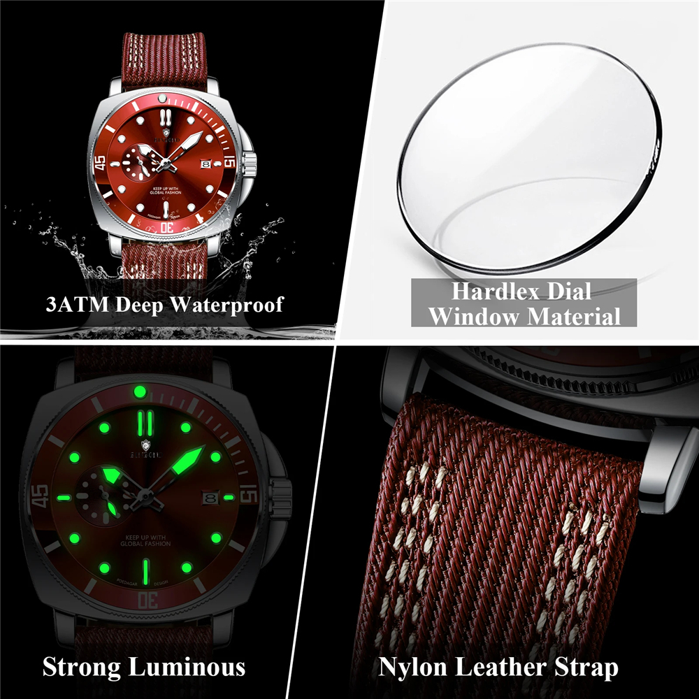 44mm New Chornograph Sports Bl - Jewelry Inspired Watches review and price