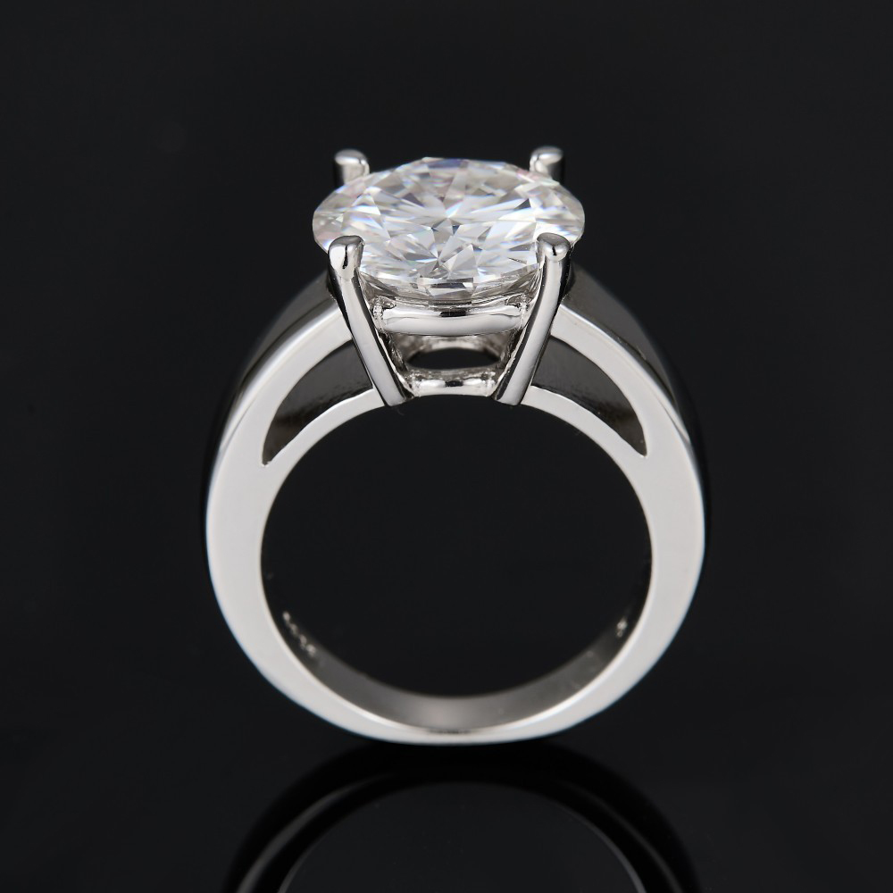 2 Carat D Color Moissanite Dia - Moissanite Ring review and price