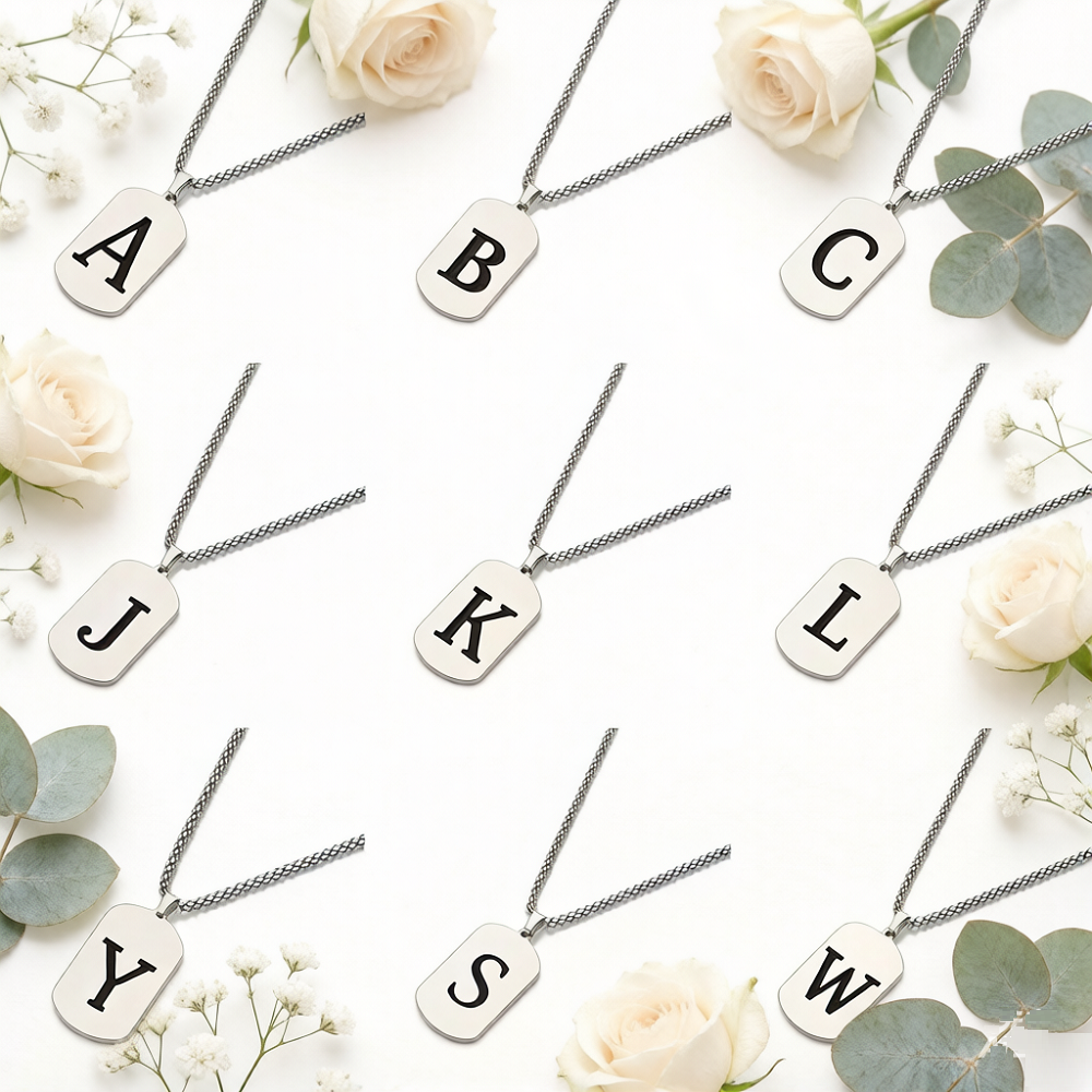 Personalized Stainless Steel I - Necklace Pendant review and price